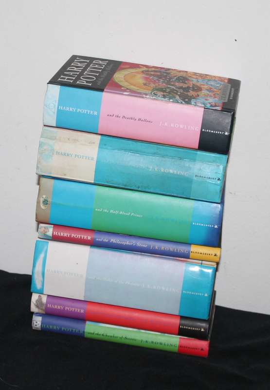 Harry Potter hard Covers books 1 to 7