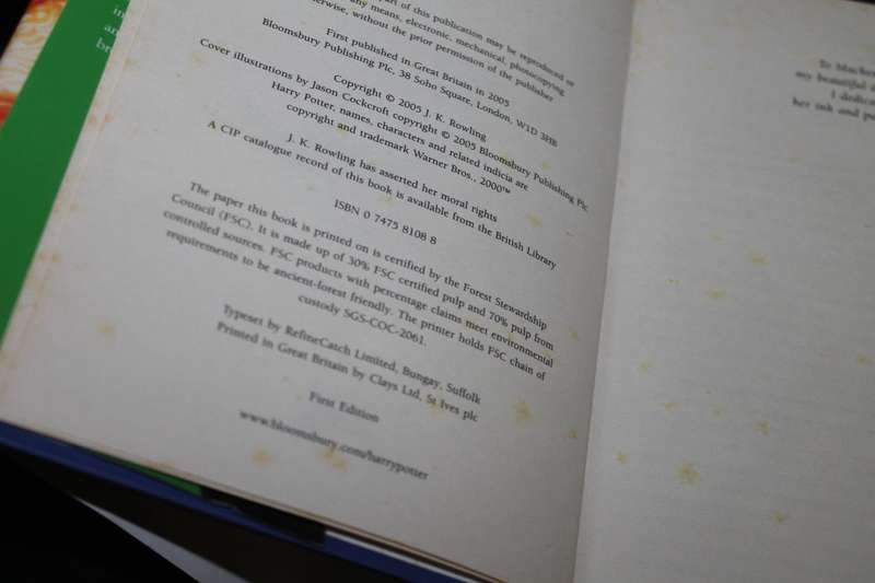 7 Harry Potter Novels No 4