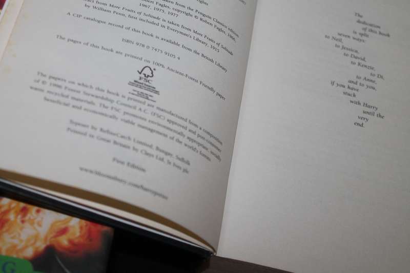 7 Harry Potter Novels No 4