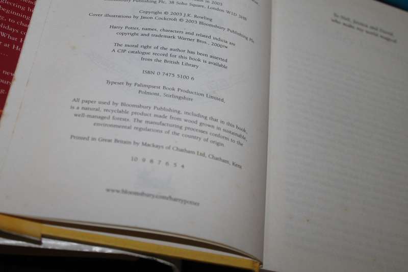 7 Harry Potter Novels No 4