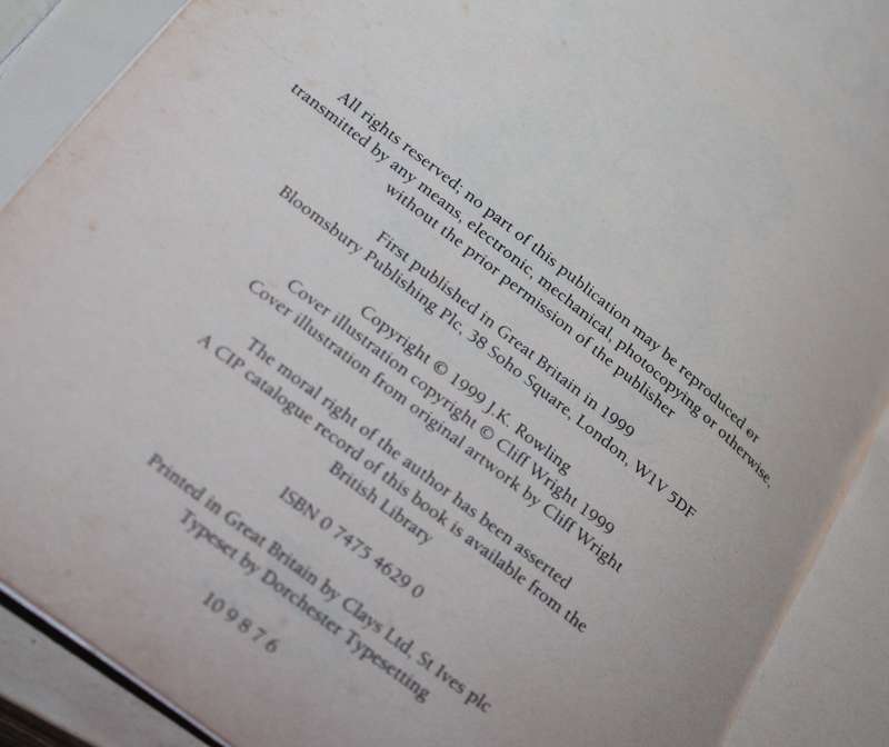 7 Harry Potter Novels No 4