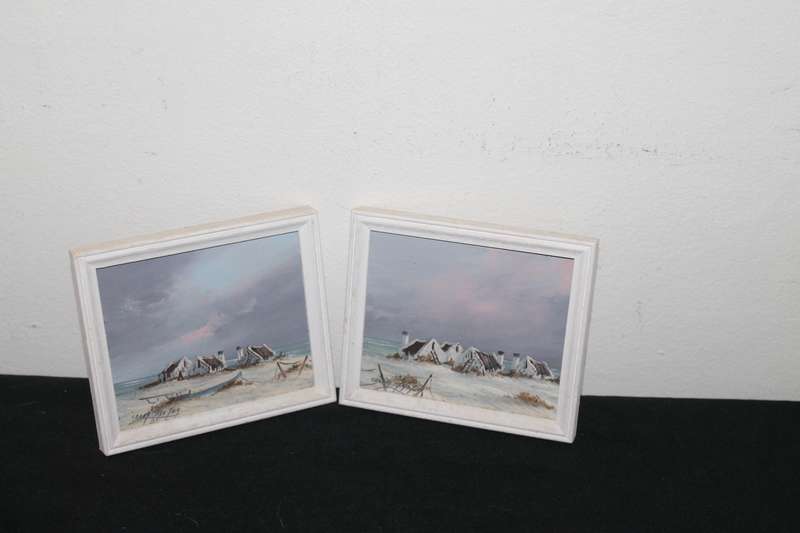 2 Miniature Oils Celia Truter