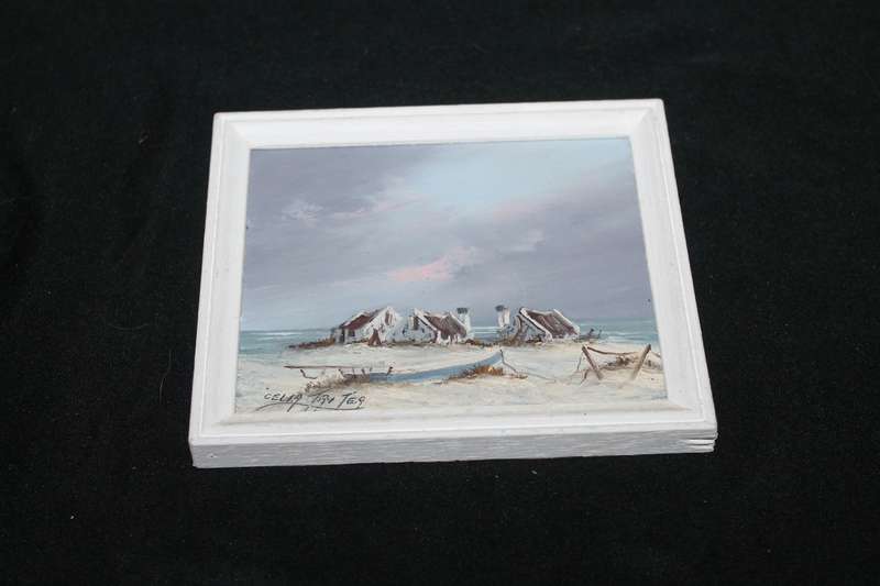 2 Miniature Oils Celia Truter