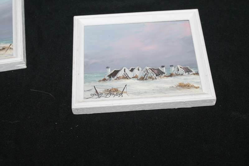 2 Miniature Oils Celia Truter