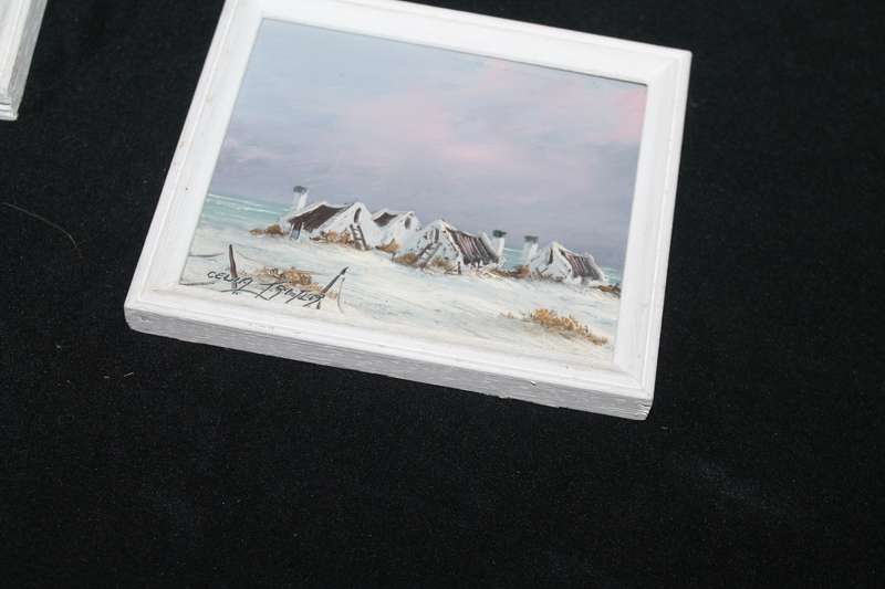 2 Miniature Oils Celia Truter