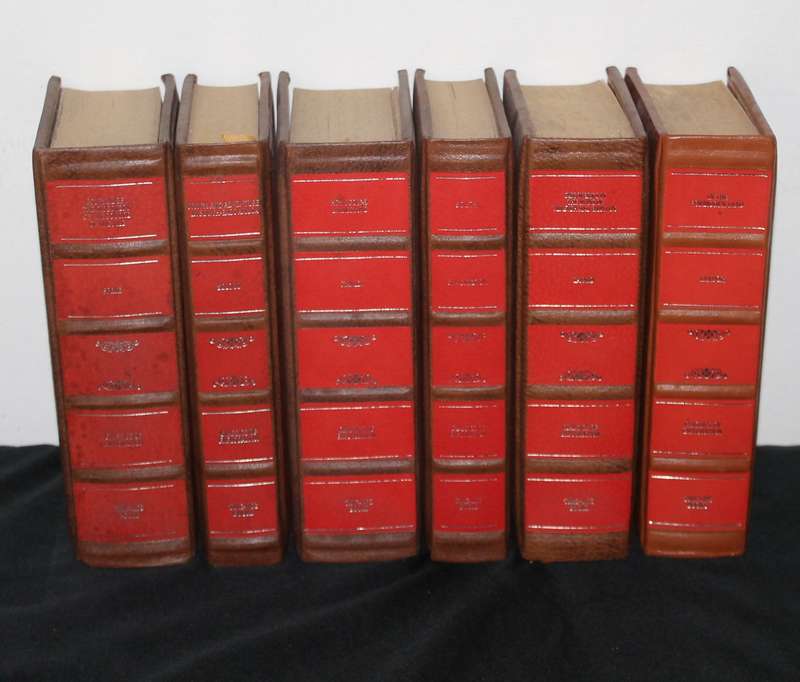 6 Leather Bound Classics of Exploration Time Life Books
