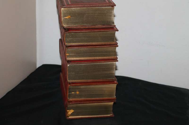 6 Leather Bound Classics of Exploration Time Life Books