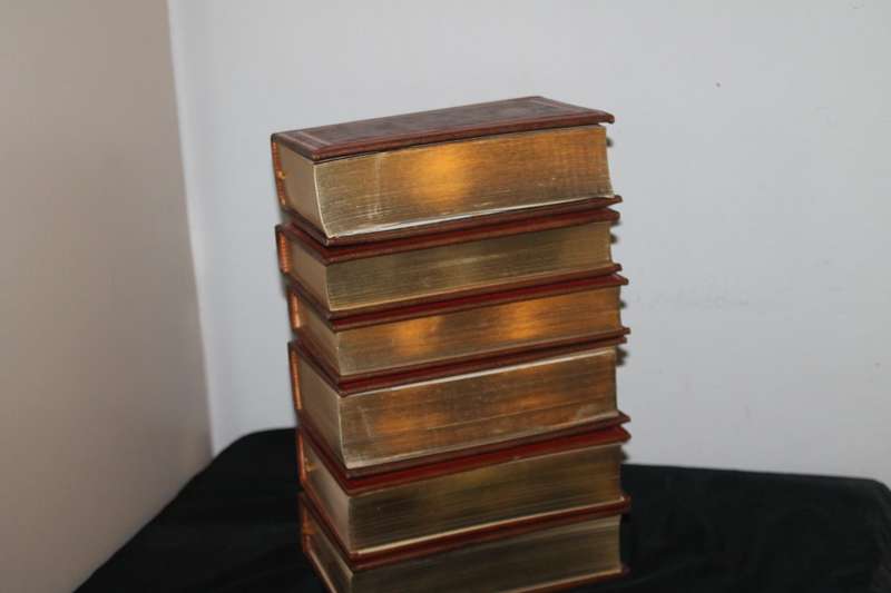 6 Leather Bound Classics of Exploration Time Life Books