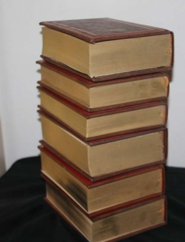 6 Leather Bound Classics of Exploration Time Life Books