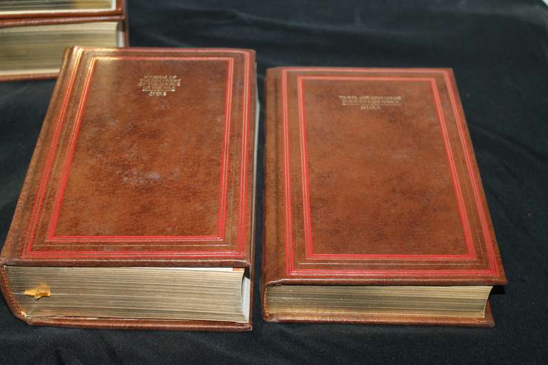6 Leather Bound Classics of Exploration Time Life Books