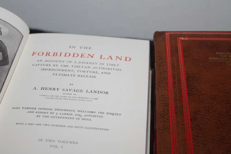 6 Leather Bound Classics of Exploration Time Life Books
