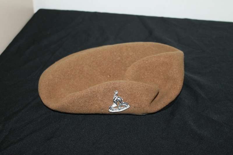 beret with Badge No 1