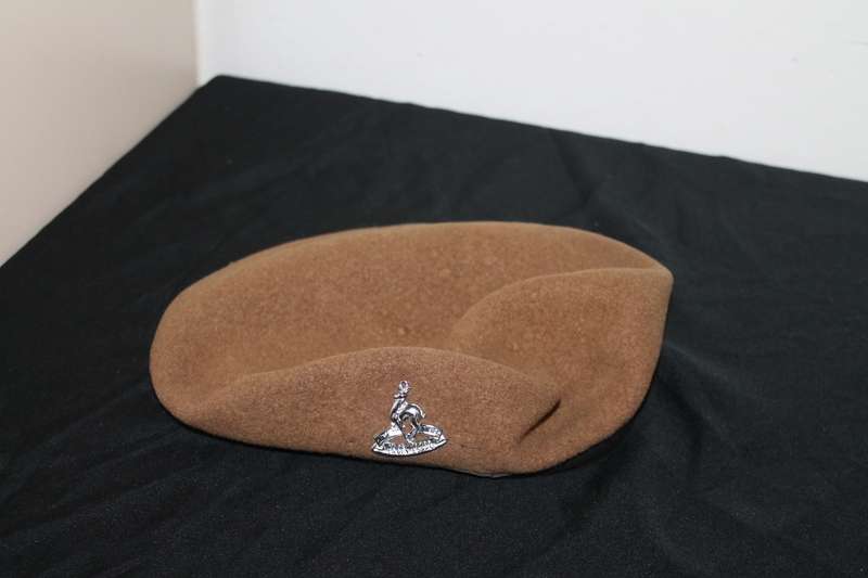 beret with Badge No 1