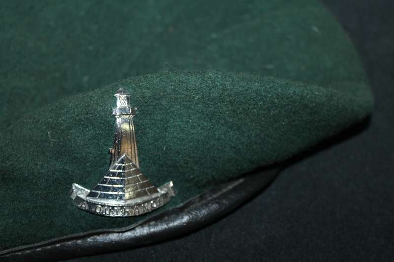 beret with Badge No 3