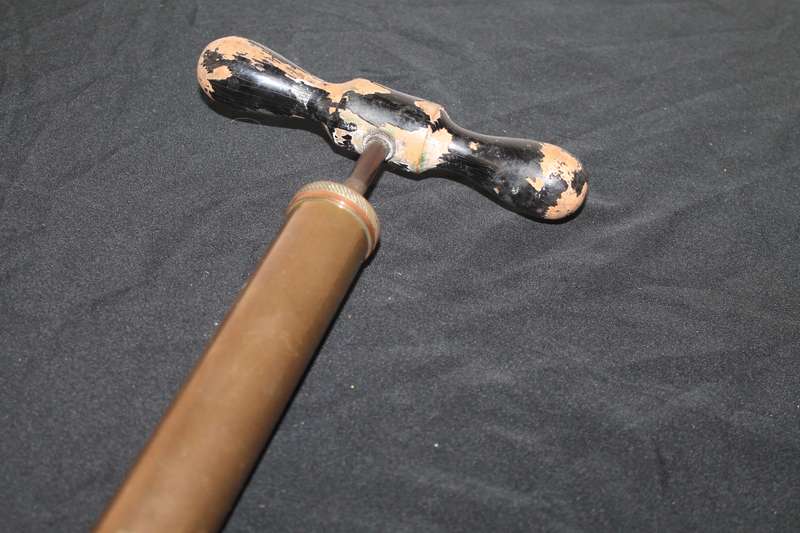 Vintage Brass Foot Pump