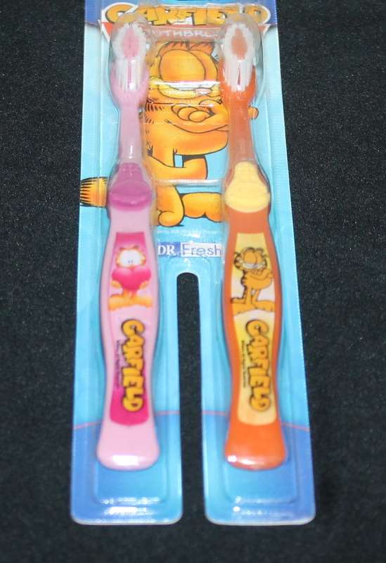 2 Garfield Sealed Toothbrushes