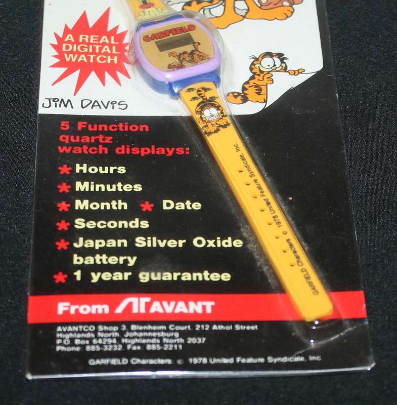 Vintage Garfield Watch