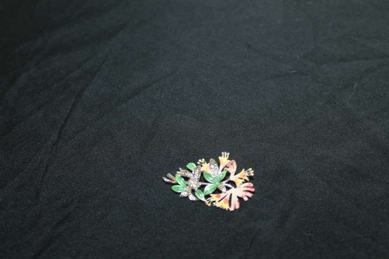 3 Assorted Costume Brooches