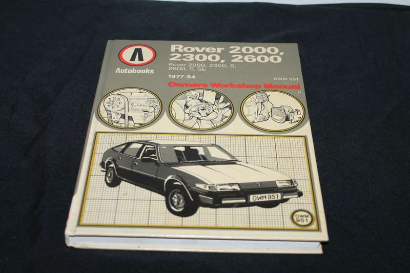 Workshop Manual Rover 2000. 2300 2600