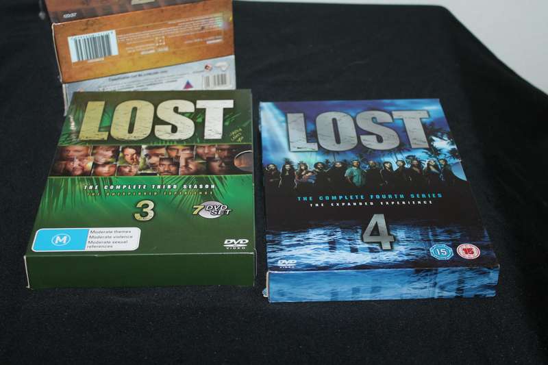 Lost Seasons 1 to 4