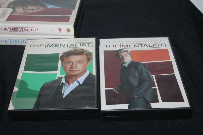 The Mentalist seasons 1 to 4