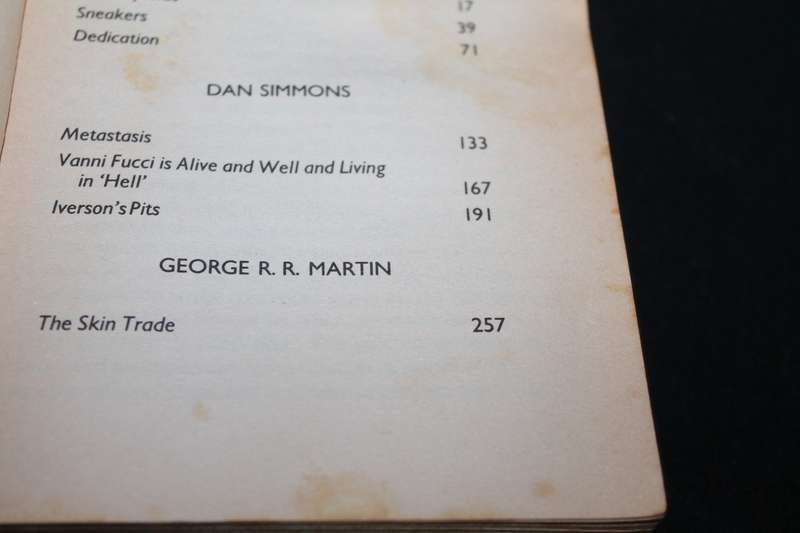 Dark Visions Stephen King George R R Martin Dan Simmons