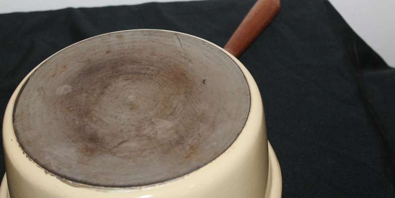 Enamel Frying Pan and Pot