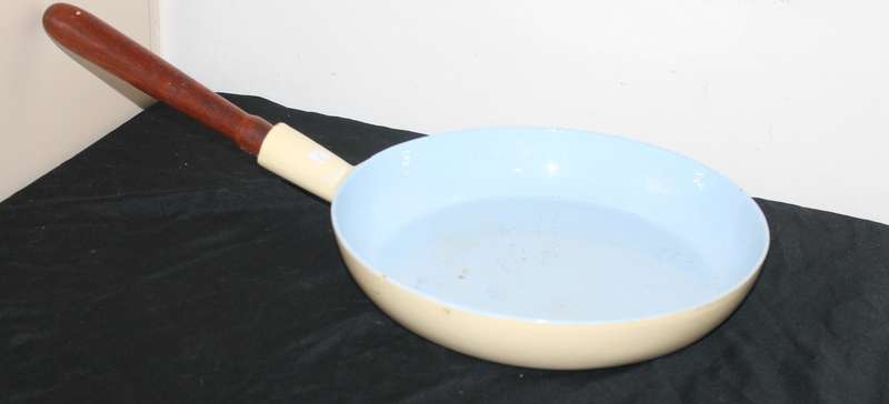 Enamel Frying Pan and Pot