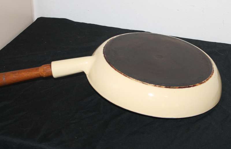 Enamel Frying Pan and Pot