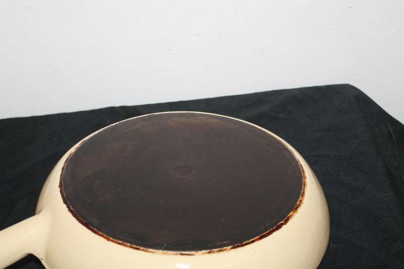 Enamel Frying Pan and Pot
