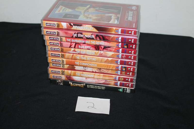 11 John Wayne Movies Lot 2