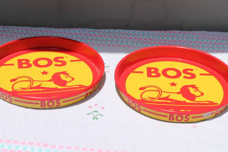 2 BOS Tea Trays