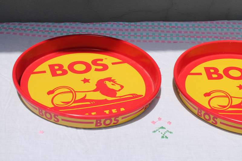 2 BOS Tea Trays