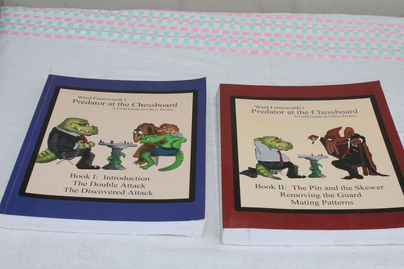 Ward's Farnsworth's Predator on the chessboard 2 Books