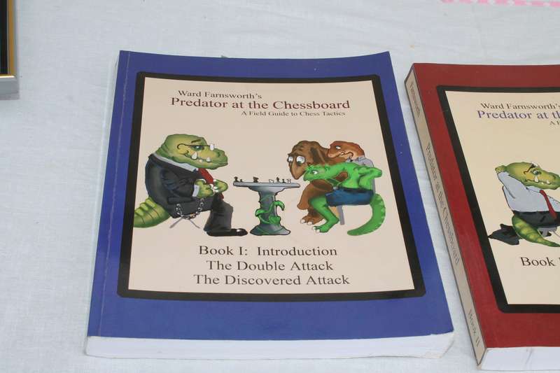 Ward's Farnsworth's Predator on the chessboard 2 Books