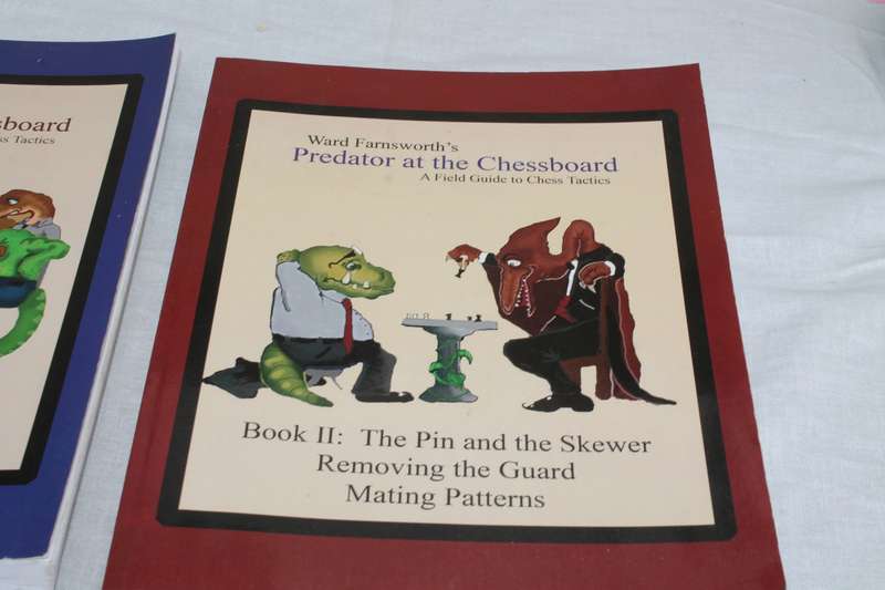 Ward's Farnsworth's Predator on the chessboard 2 Books