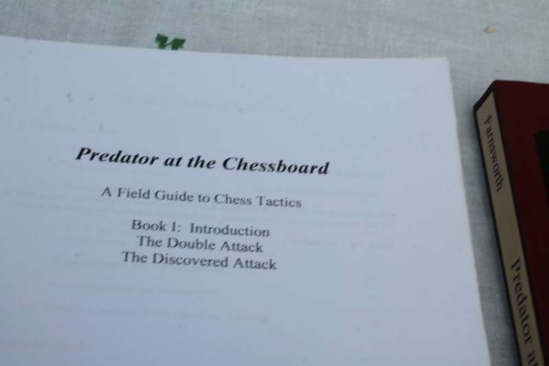 Ward's Farnsworth's Predator on the chessboard 2 Books