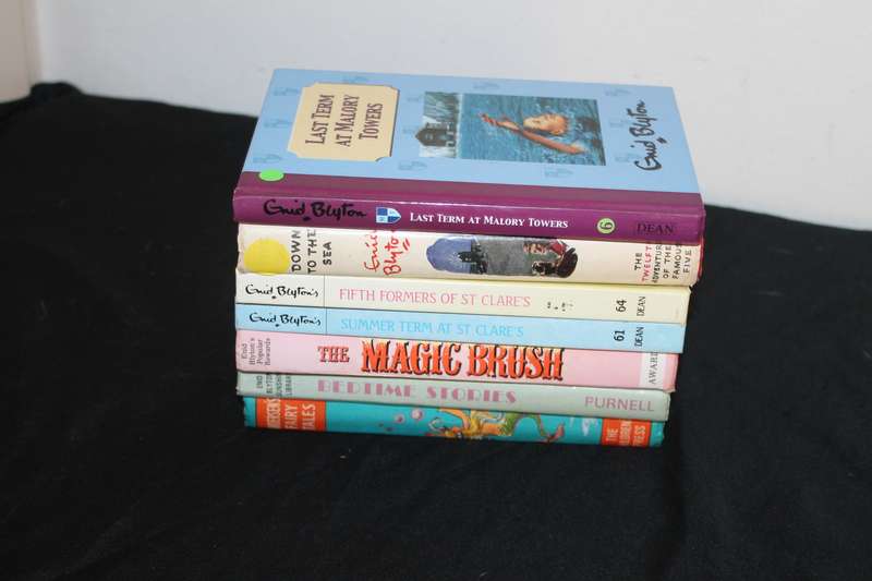 7 Enid Blyton Hard Covers