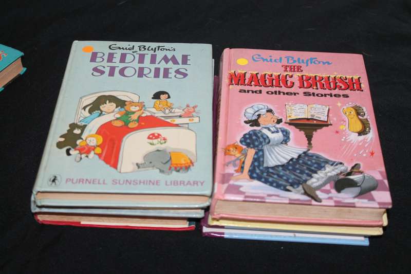 7 Enid Blyton Hard Covers