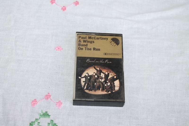 Paul McCartney and Wings Band on the run cassette