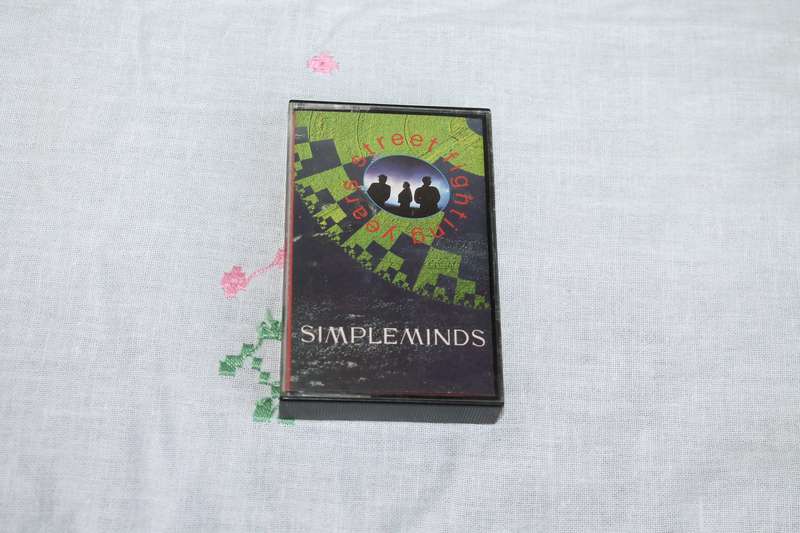 Simple Minds Street fighting years cassette