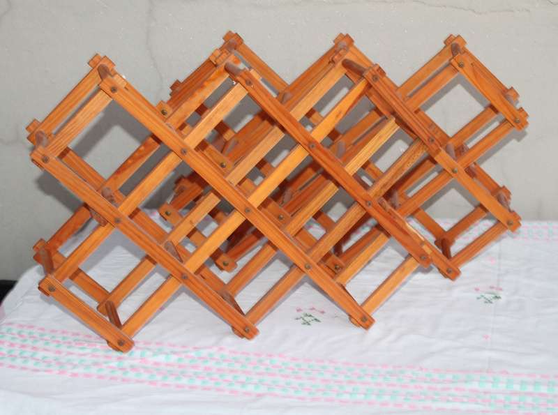 2 wooden Wine Racks
