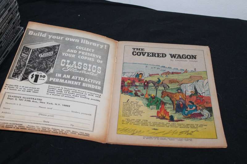 Classics Illustrated The Covered Wagon No 131