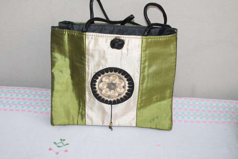 Ladies Green Handbag