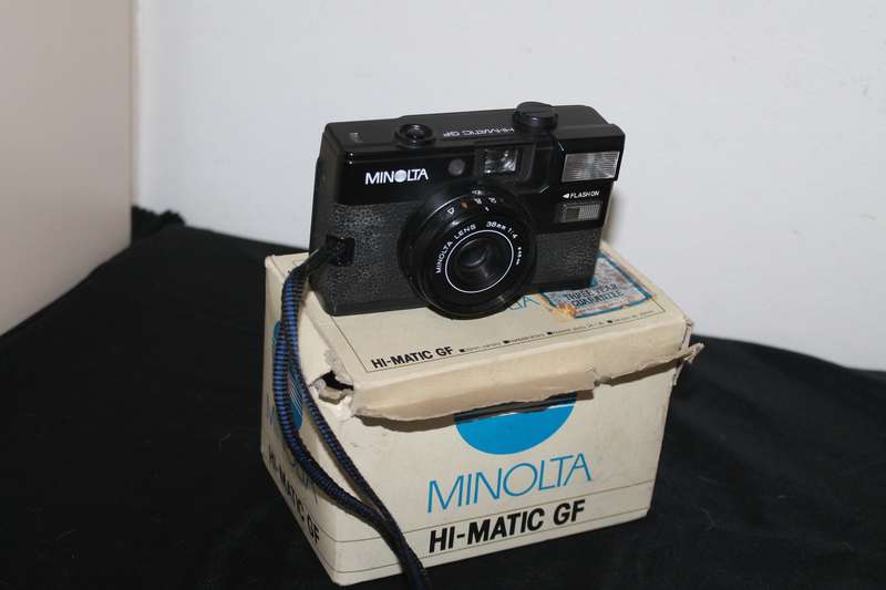 Boxed Minolta Hi-Matic GF Film Camera