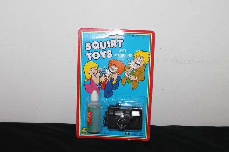 Sealed Vintage Novelty Squirt Camera