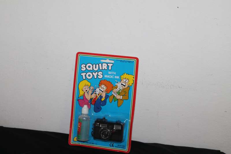 Sealed Vintage Novelty Squirt Camera