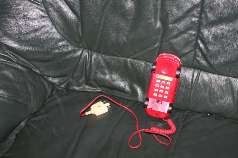 Vintage Phone in Car Shape