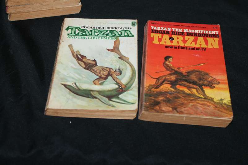 7 Tarzan Books Edgar Rice Burroughs