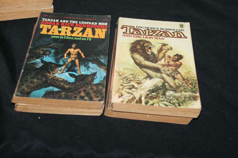 7 Tarzan Books Edgar Rice Burroughs